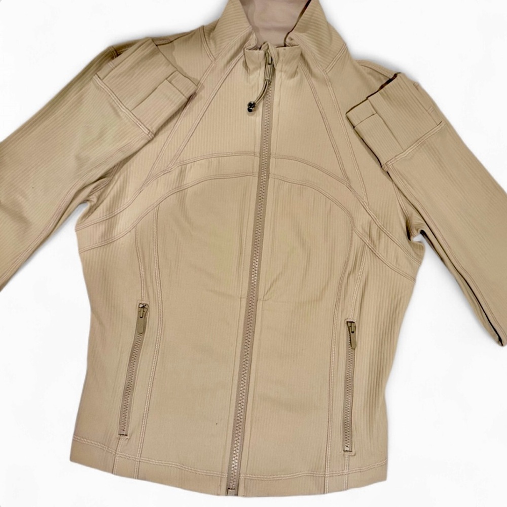 Lululemon Define Cropped Jacket Ribbed Nulu